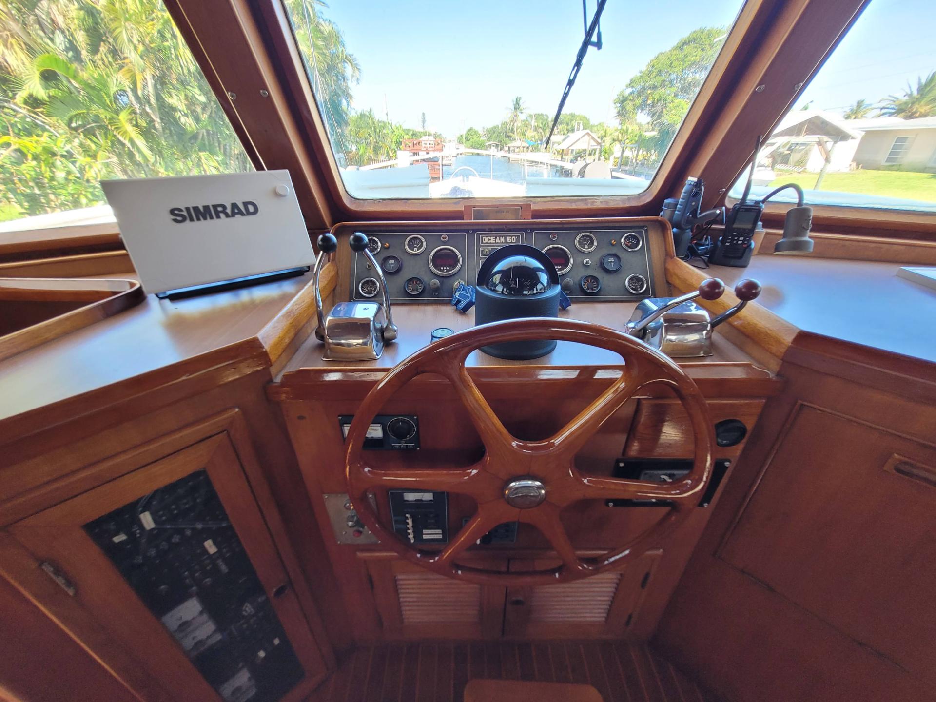 1981 50' Ocean Alexander Mark 1 Pilot House photo 33