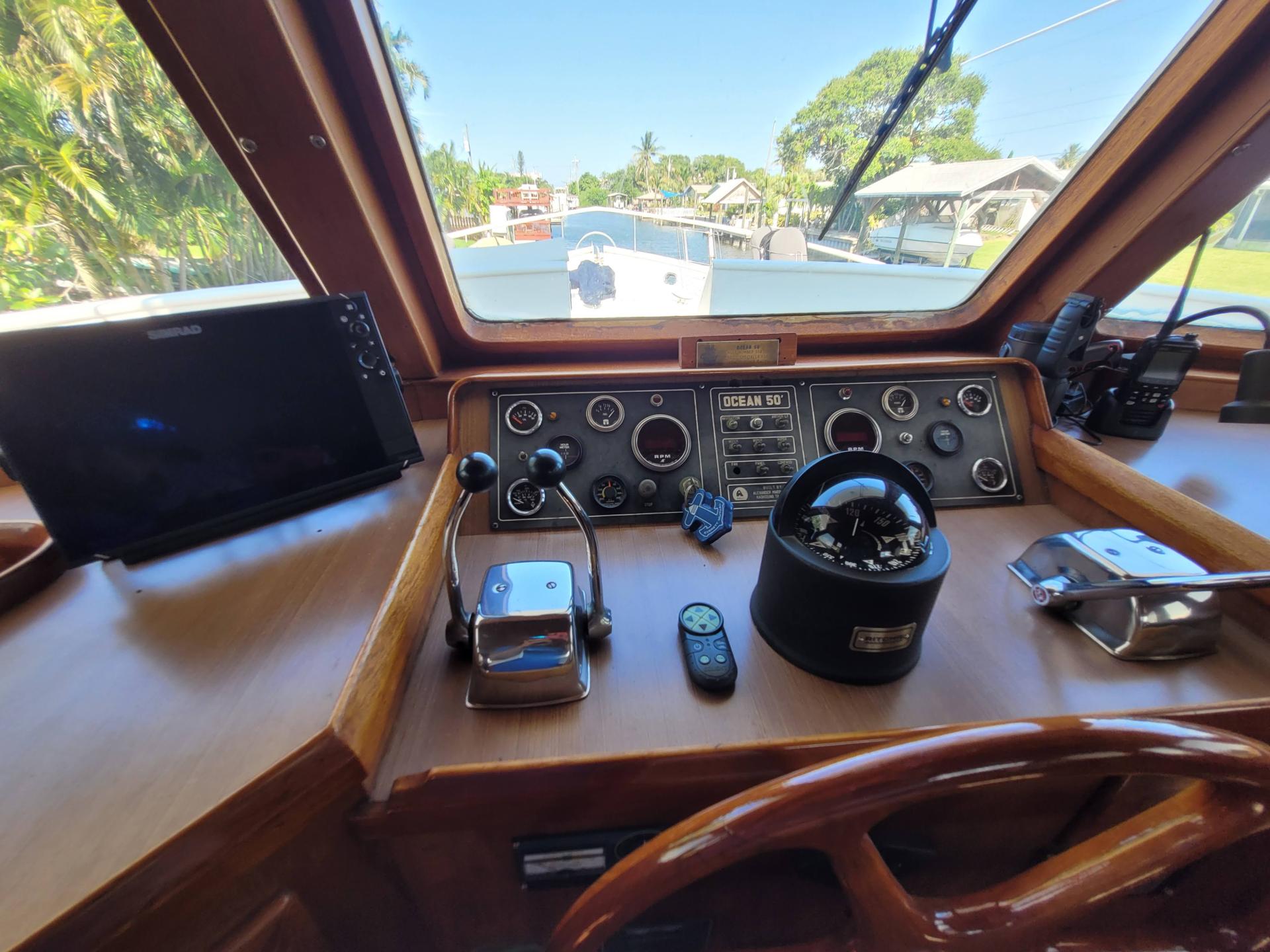 1981 50' Ocean Alexander Mark 1 Pilot House photo 34