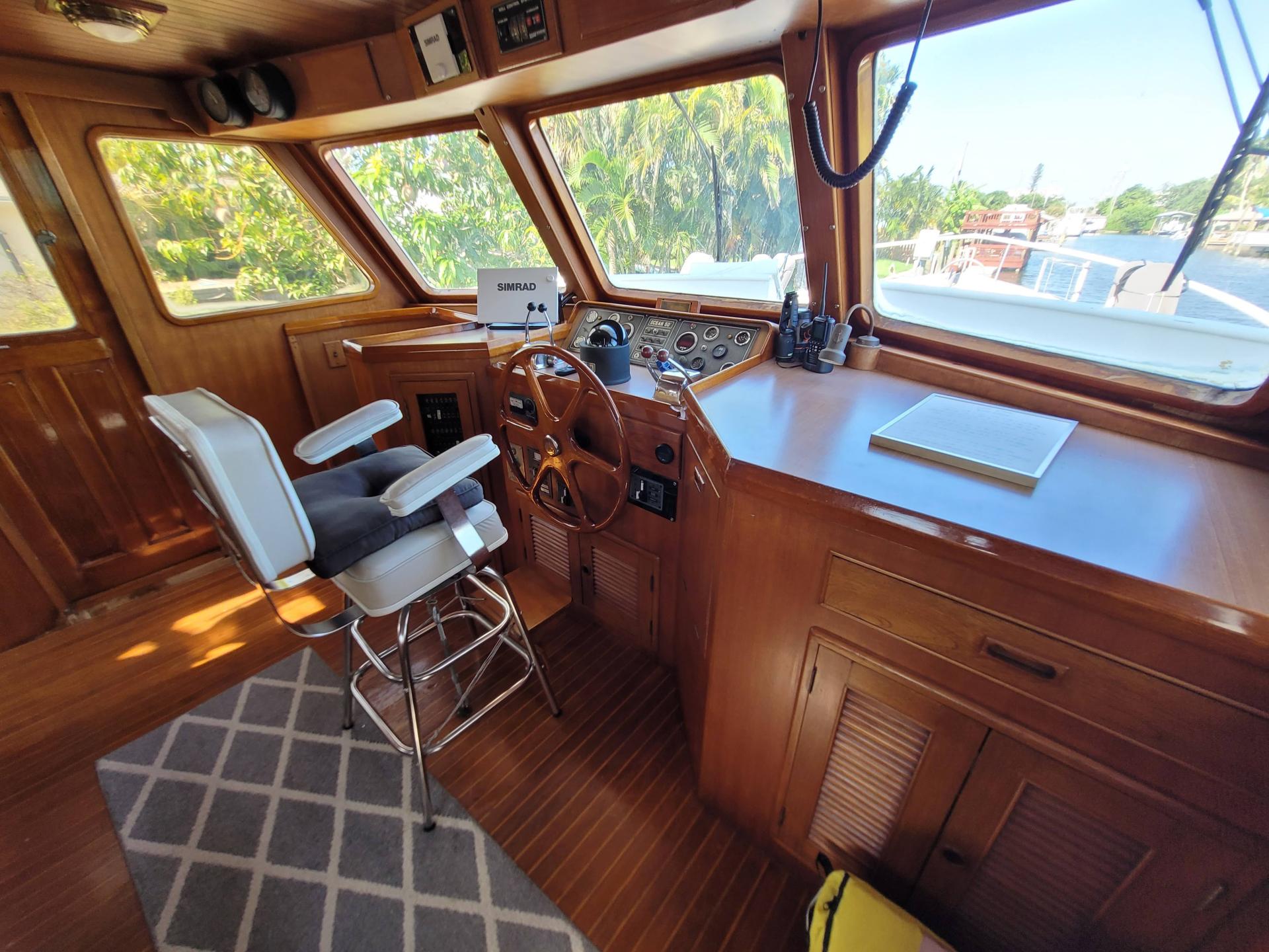 1981 50' Ocean Alexander Mark 1 Pilot House photo 35