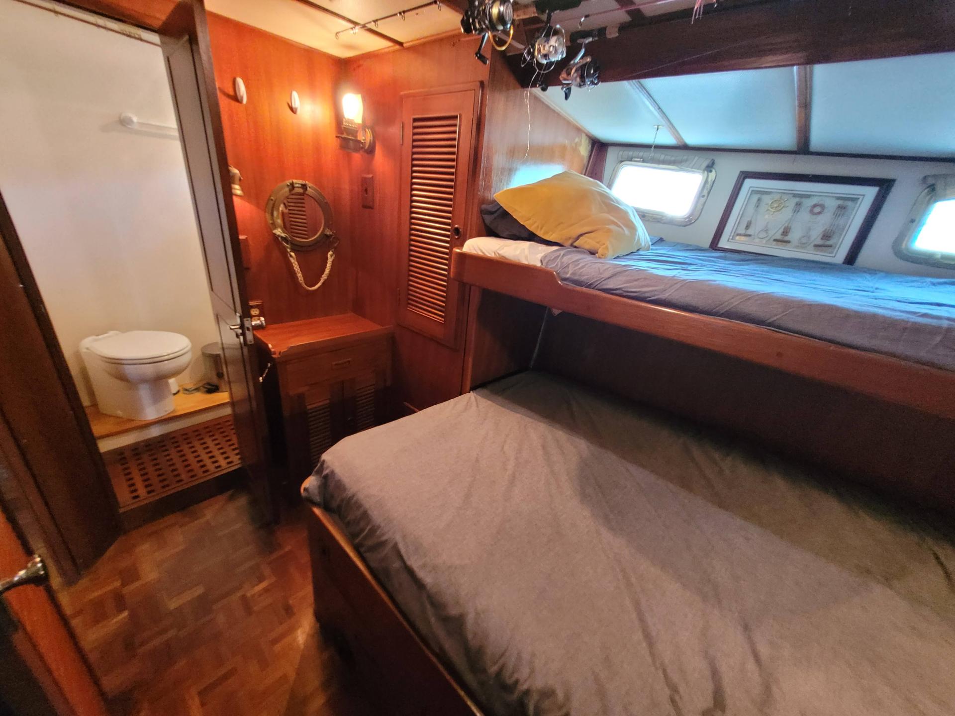 1981 50' Ocean Alexander Mark 1 Pilot House photo 49
