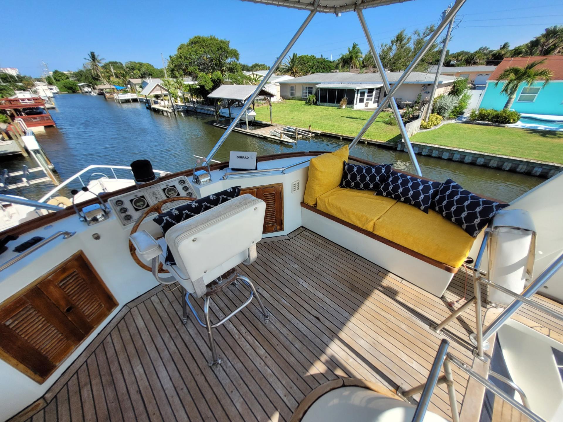 1981 50&#8242; Ocean Alexander Mark 1 Pilot House photo 18